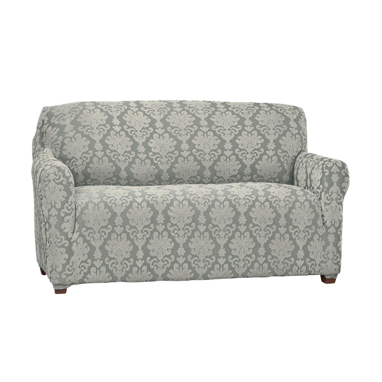 Canora Grey Box Cushion Loveseat Slipcover Wayfair